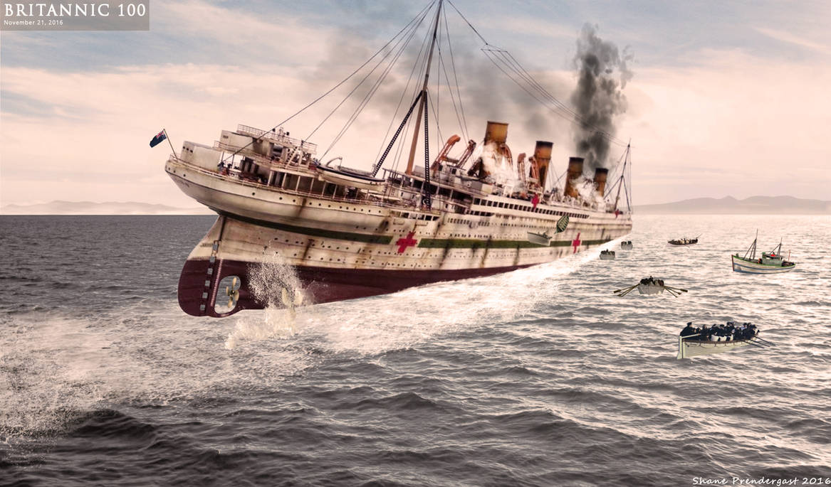 Крушения пароходов. Британик корабль крушение. Британик корабль 1916. 1916 В Эгейском море затонул «Британик» — корабль-близнец «Титаника».