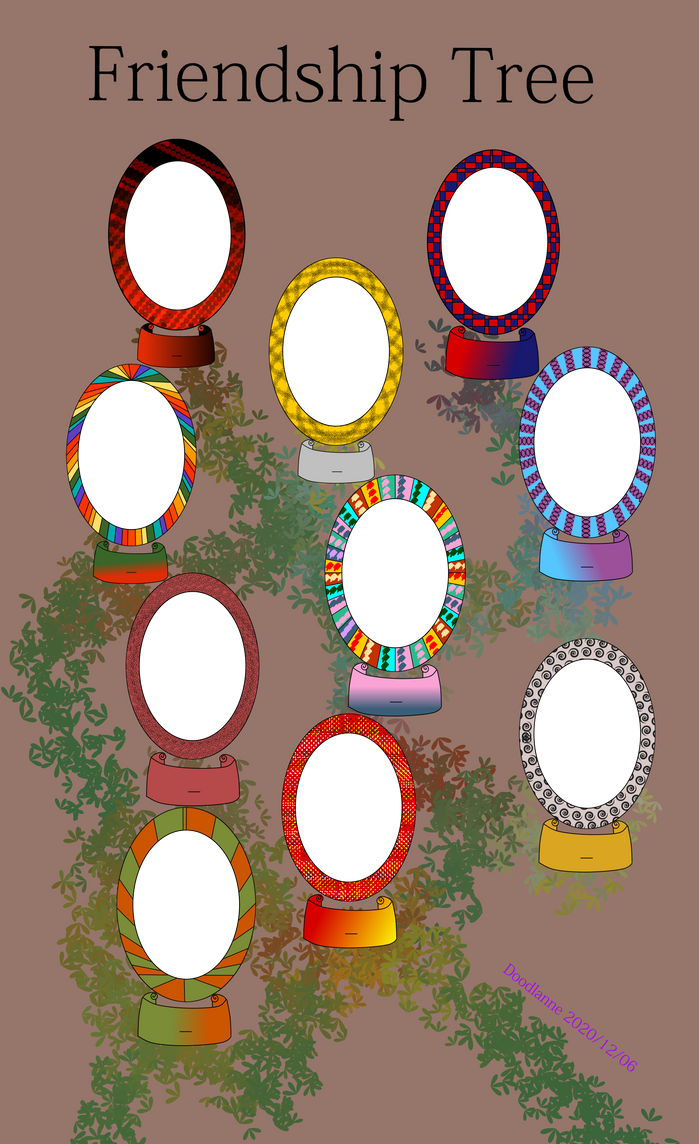 2020-12-06 Friendship tree template by DoodlAnne on DeviantArt