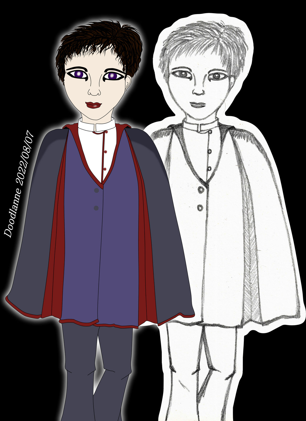 Vampire Apprentice 2022-08-07 Vampire apprentice by DoodlAnne on DeviantArt