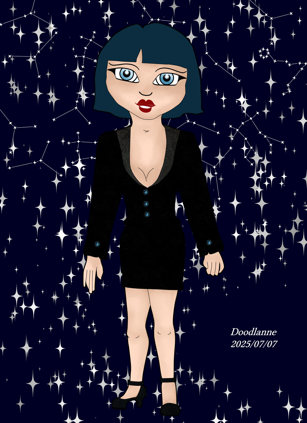 Insurance Agent Chibi 2025-07-07 Digital Chibi Agent by DoodlAnne on DeviantArt