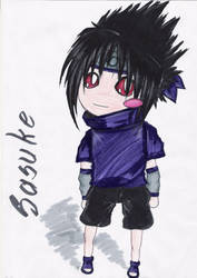 SAsuke chibi ._.