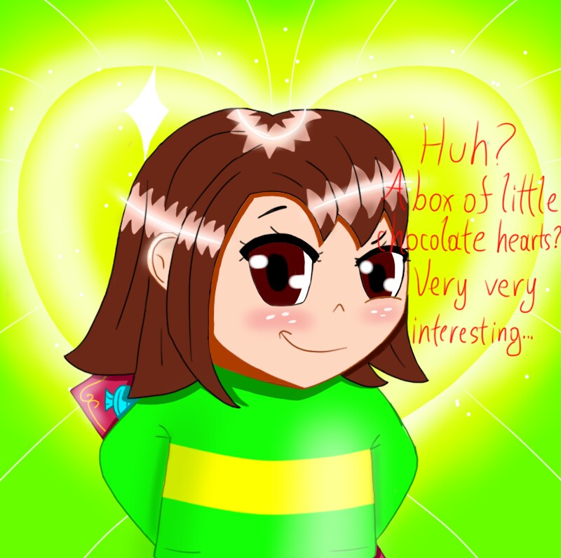 Funny Undertale Valentines - Chara