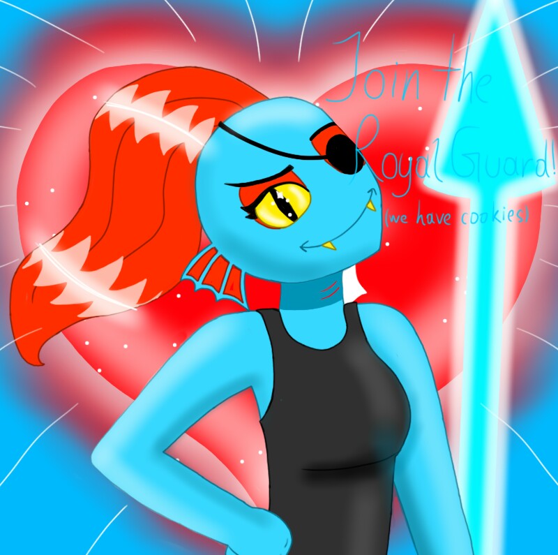 Funny Undertale Valentines - Undyne