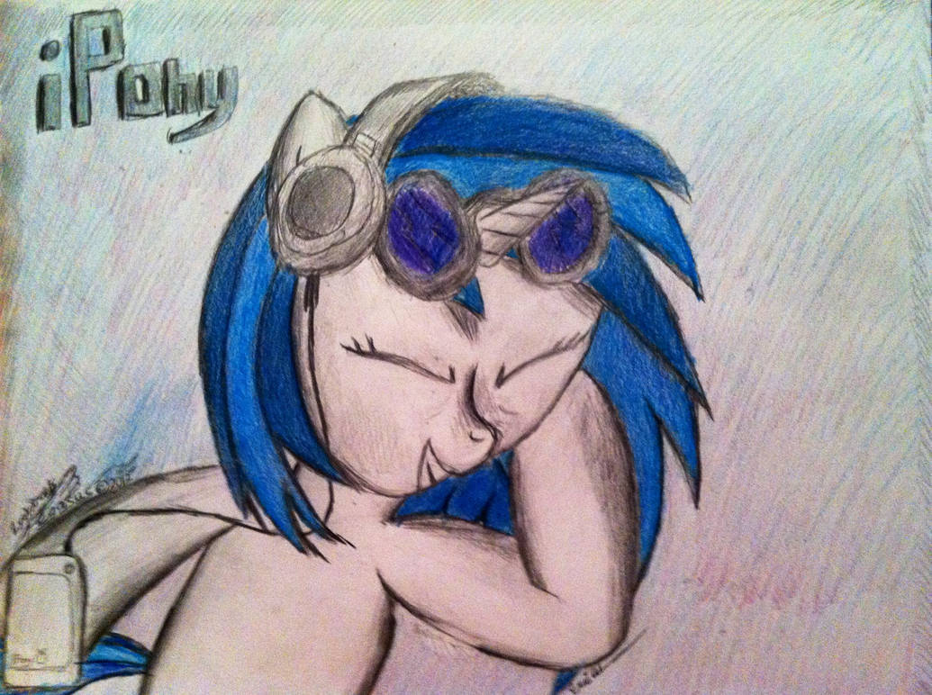 iPONY - Vinyl Scratch by LyokoTravelsPegasus