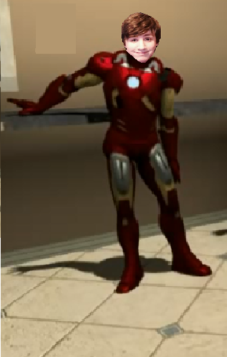 He is Iron Man!