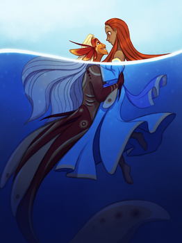 Concept Art Mermay 20: The Little Mermaid