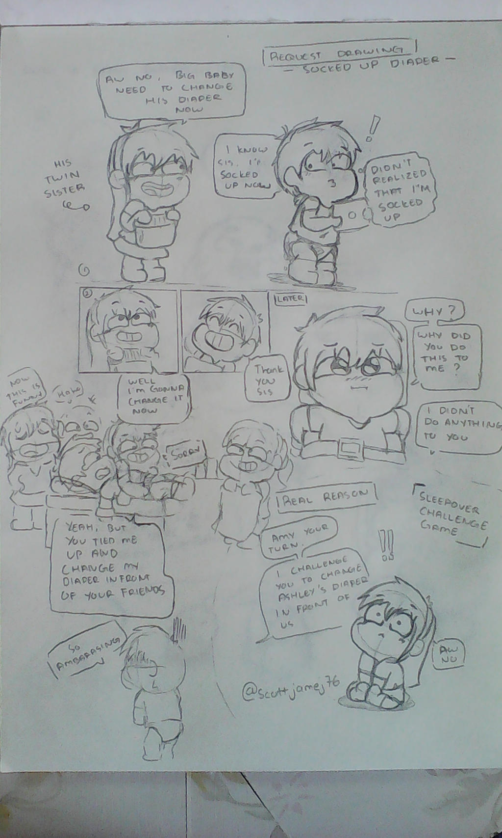 Changes Deviantart Diaper Change... by ScottJames76 on DeviantArt