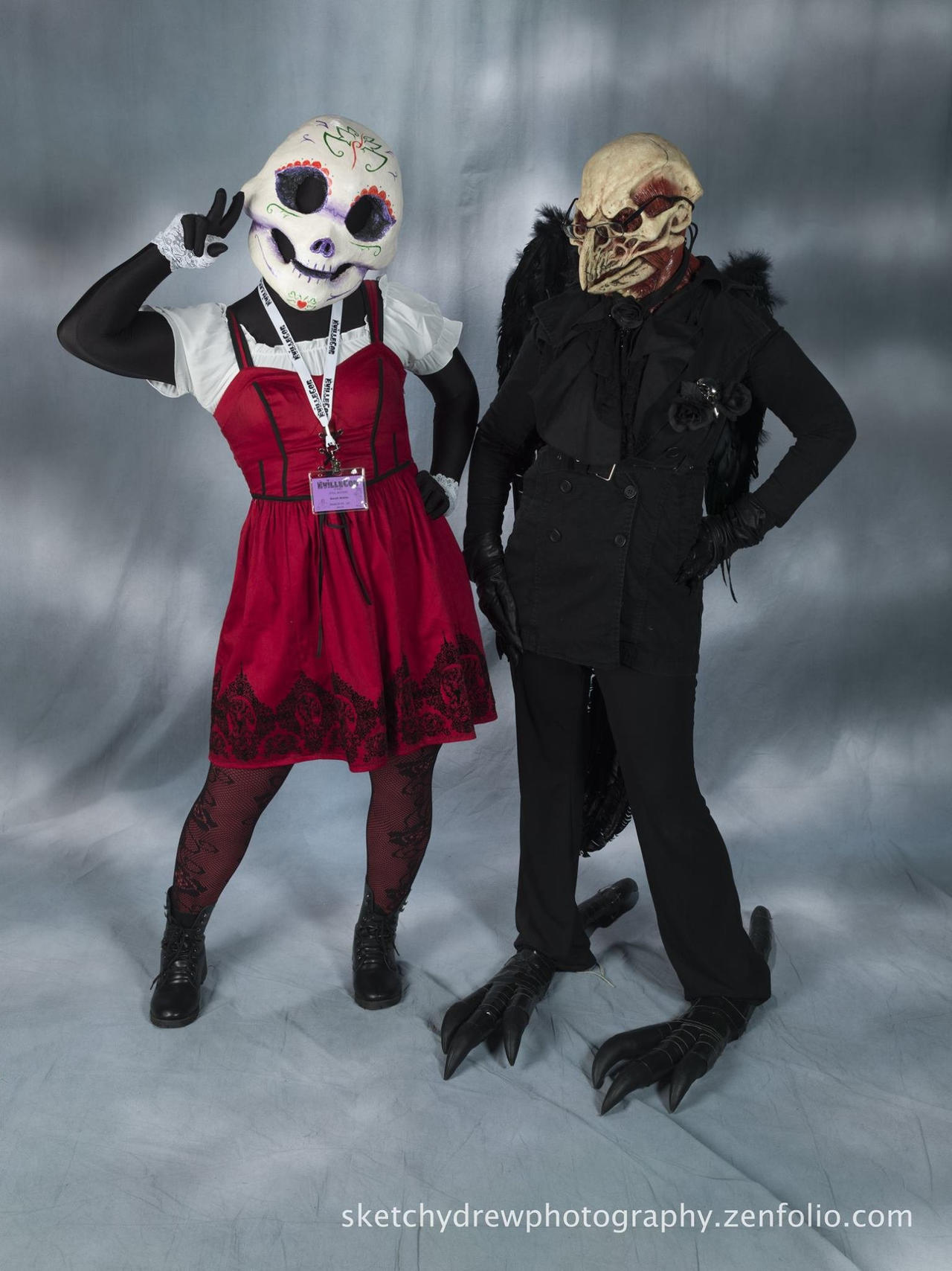 EvilleCon2018 - Skele Squad~ by FloraSkeleChan on DeviantArt