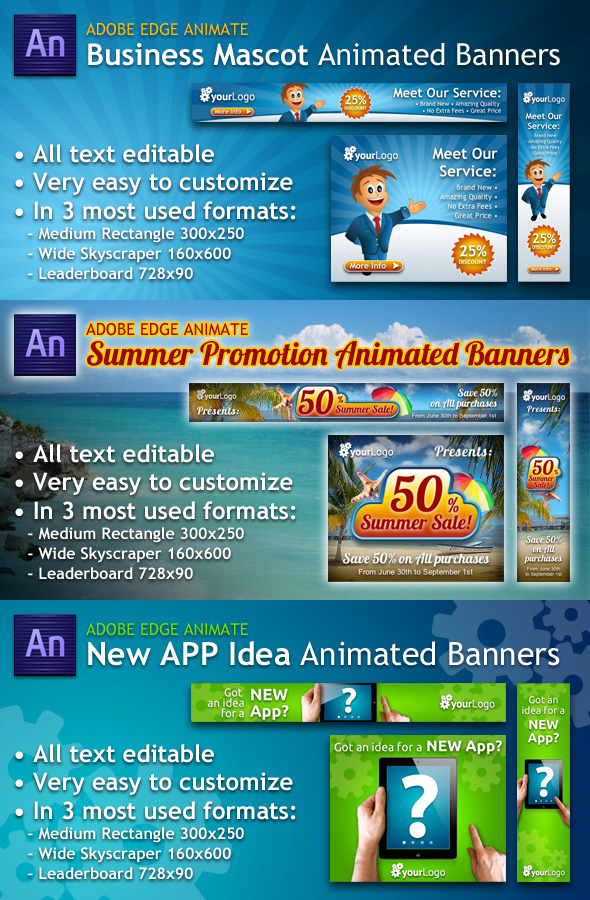 Adobe Edge Animated Banners in HTML5