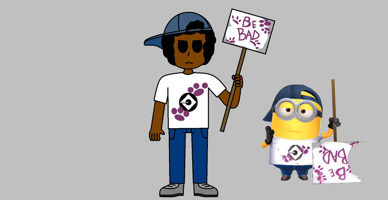 Minions Protesting Humanized Minion Rush - Striker by TheFarmyJester49 on DeviantArt
