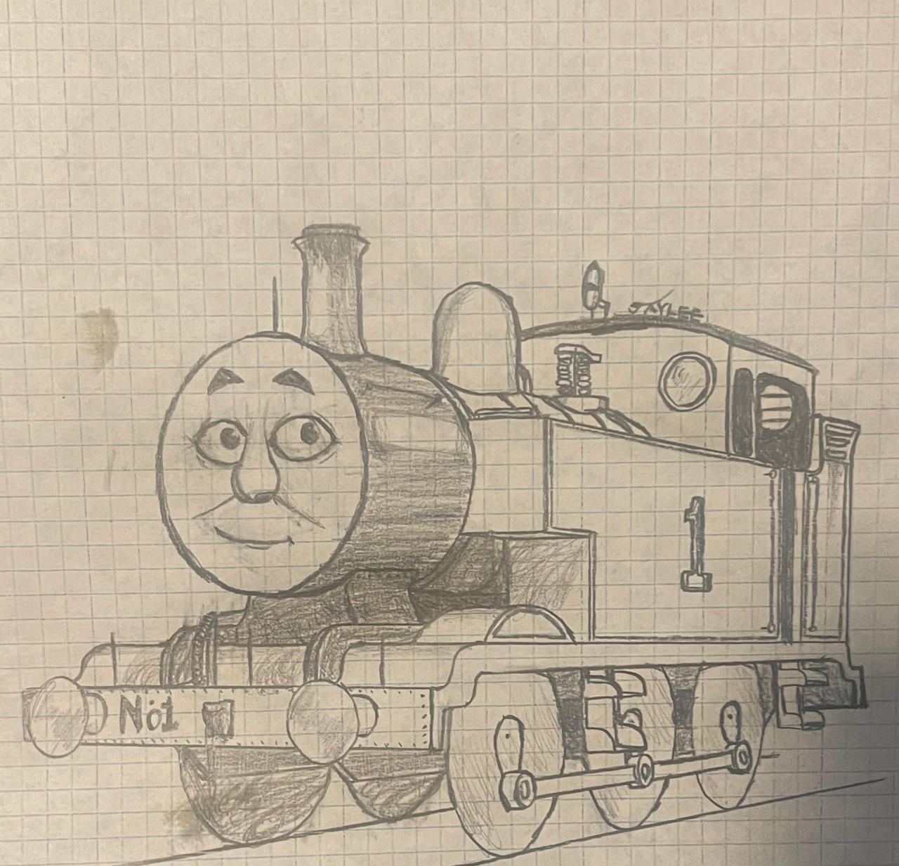 Thomas Drawing Deviantart Thomas the tank engine (again) by M4A2-76 on DeviantArt