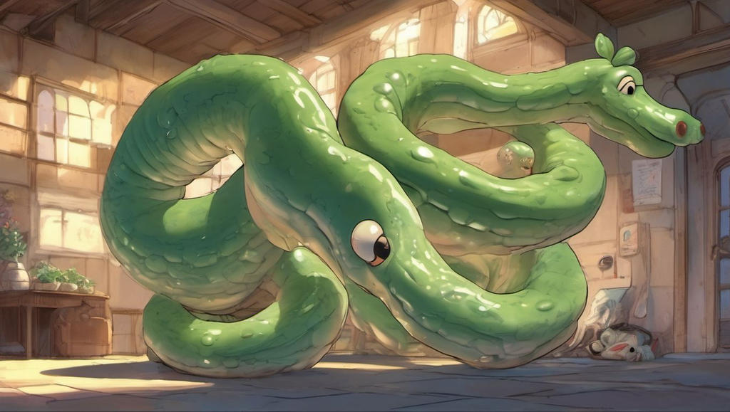 Slime Skunk Slime Snake by mitay on DeviantArt