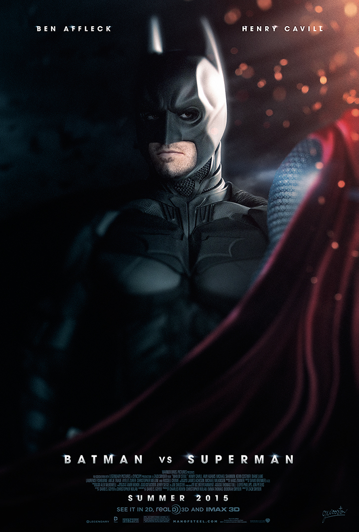 Batman Vs Superman Movie Poster