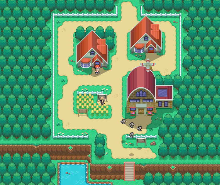 Pallet Town Spawns + Event ▭ Pokemon MMO 3D - Unreal ver 2022.0.4.0b 