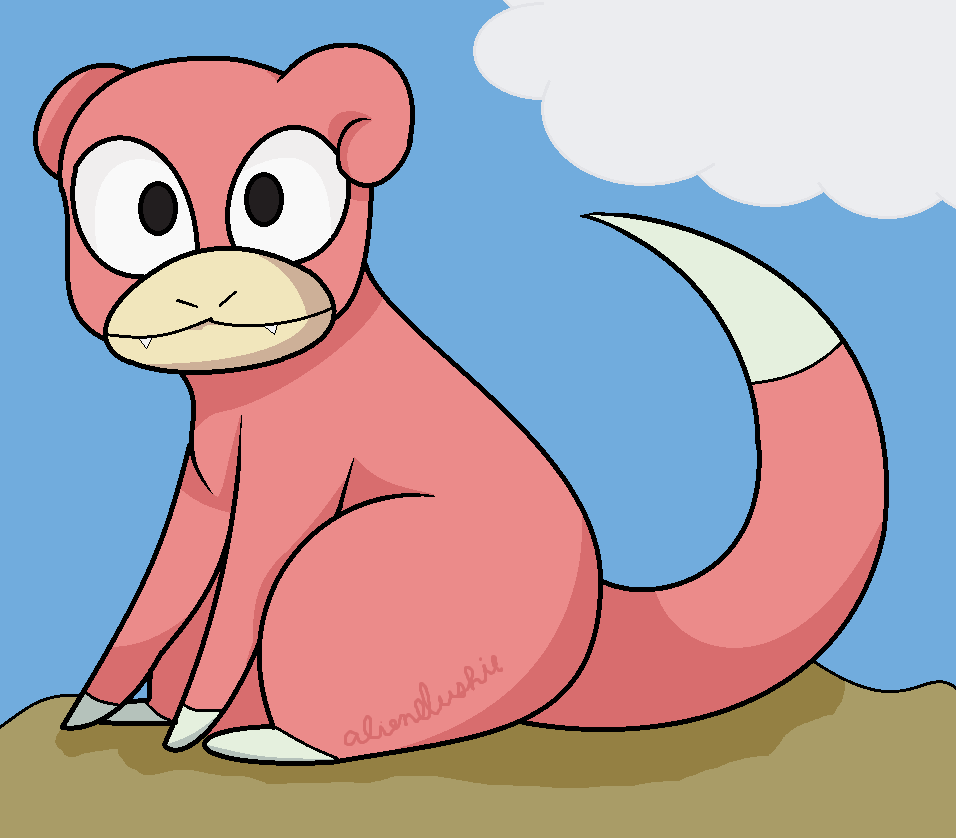 Slowpoke Isnide Shell Slowpoke by Alien-Slushie on DeviantArt