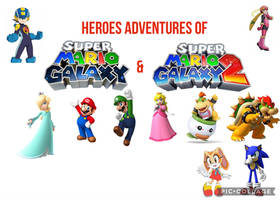 Heroes adventure of Mario galaxy games