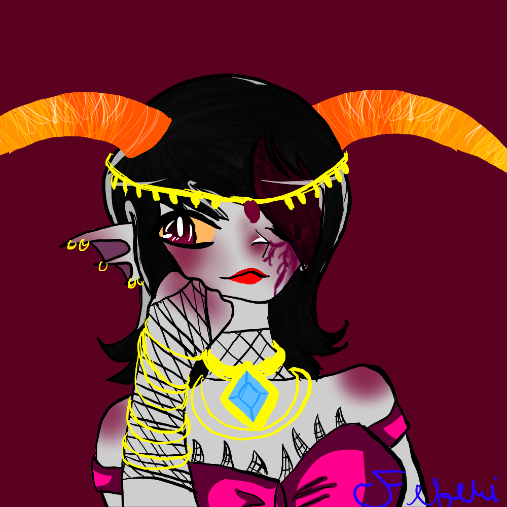 [Homestuck] Roseii [Fantroll/Art Trade]