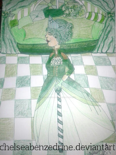 #7daysofcolor Day 4: Green Queen