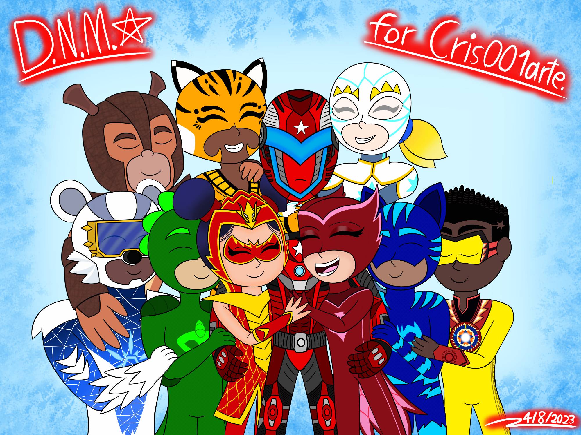 Star Ranger Hug by PJ Masks Power Heroes by DinoNovaMay253 on DeviantArt