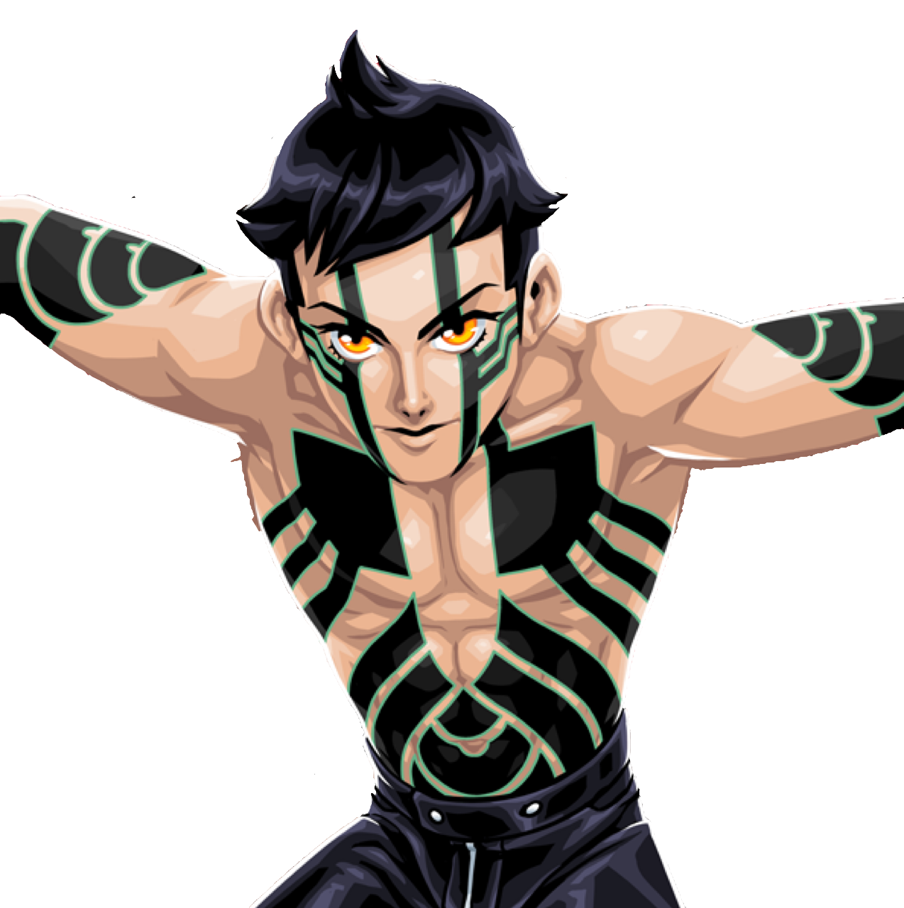 Demi Fiend render by ChristopherMcgrath on DeviantArt