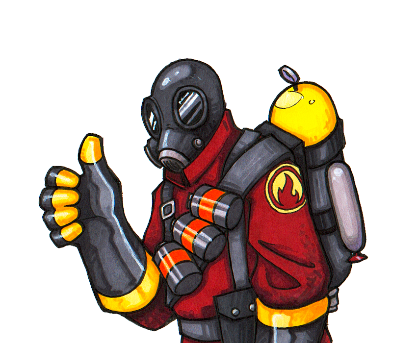 Tf2 Trans Pyro Pyro (TF2) render by ChristopherMcgrath on DeviantArt