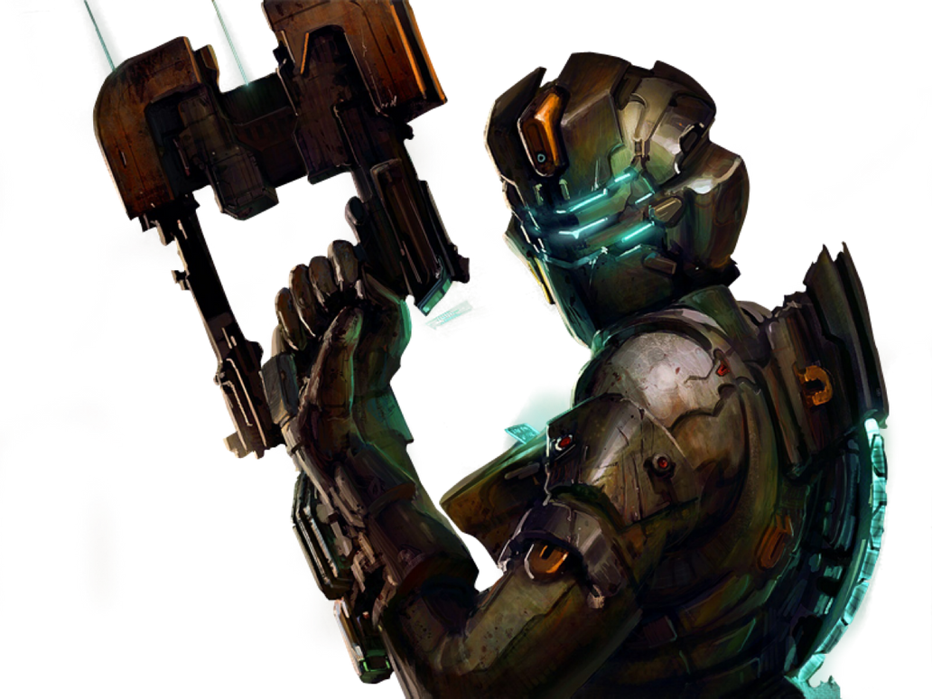 Issic Clark Isaac Clarke render by ChristopherMcgrath on DeviantArt