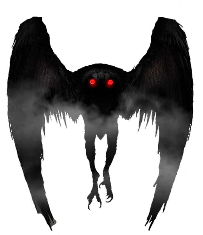 Mothman render by ChristopherMcgrath on DeviantArt