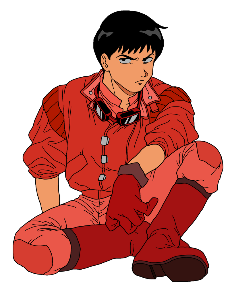 Kaneda (Akira) render by ChristopherMcgrath on DeviantArt