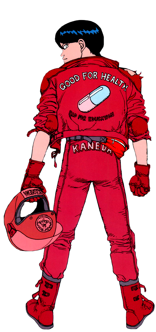 Kaneda (Akira) render by ChristopherMcgrath on DeviantArt