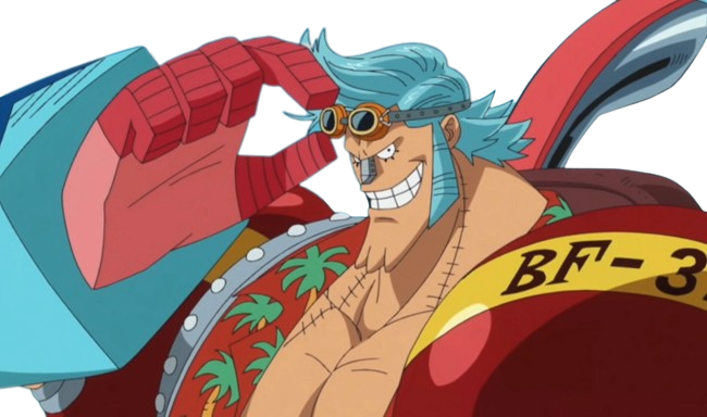 Franky (One Piece) render by ChristopherMcgrath on DeviantArt