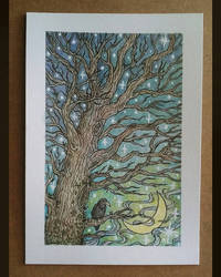tree watercolor 