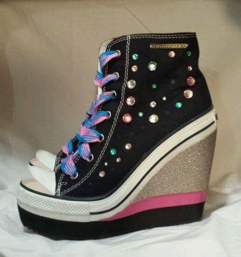 Rock Candy wedge chucks are alive