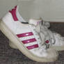 Pink Striped Adidas are alive.