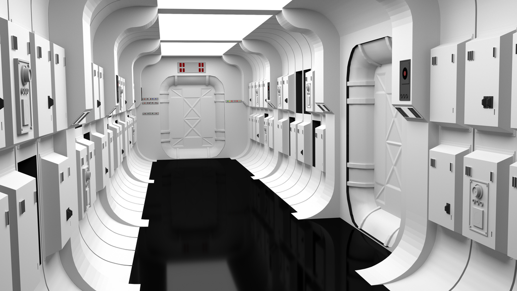 Made in hall. Тантив 4 внутри. Xros 3 inside. (75387) Boarding the Tantive IV. Star Wars cloud City inside.