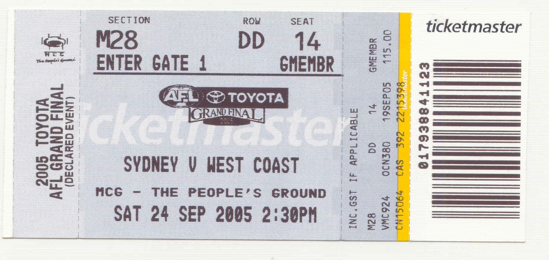 AFL Grand Final Ticket by JD777 on DeviantArt AFL Grand Final Ticket by JD777 on DeviantArt