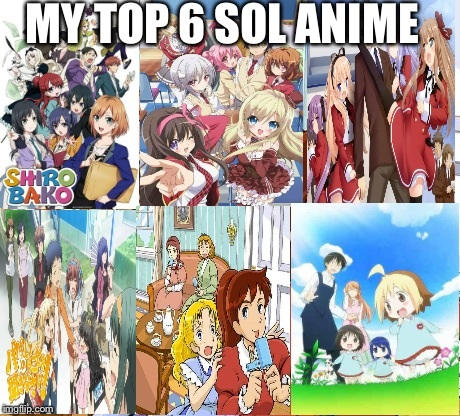 My top 6 Slice of Life anime. by Animekidhanamakusa on DeviantArt