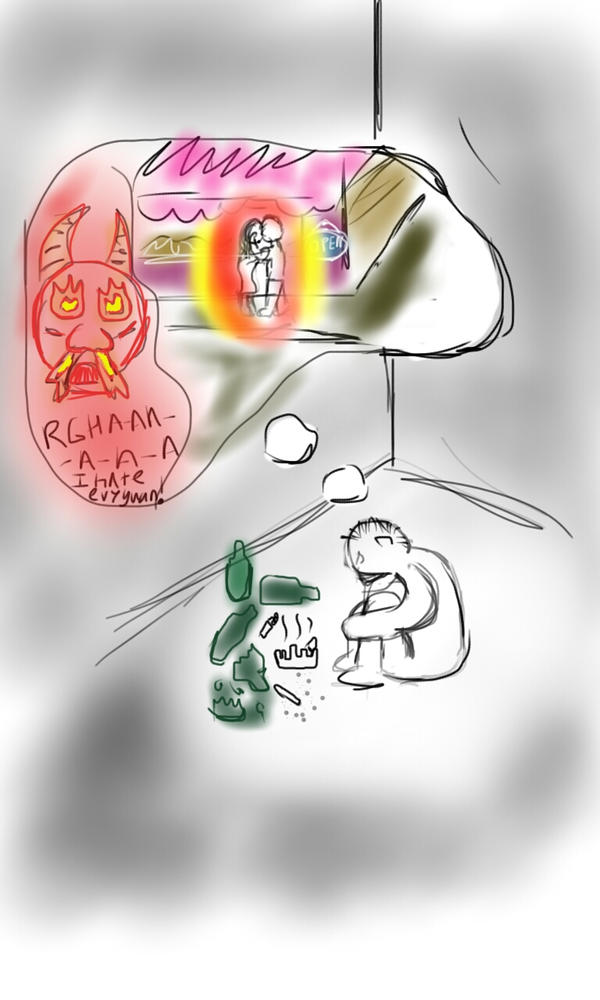 Low Rage Human Rage by goldenHuman on DeviantArt