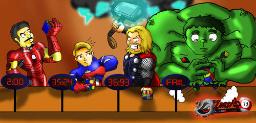 The Avengers - Cubo Rubik