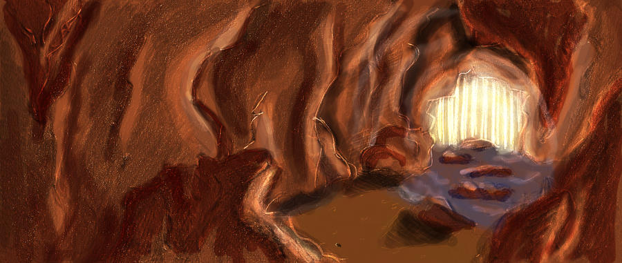 Cave - Background by VibaFleischer on DeviantArt
