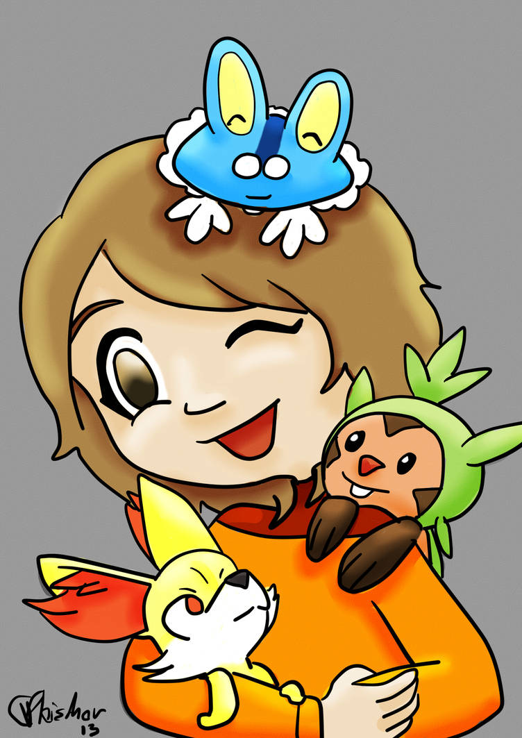 XY Starters by VibaFleischer on DeviantArt