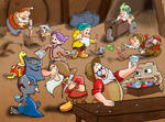 Dwarfs poke by VibaFleischer