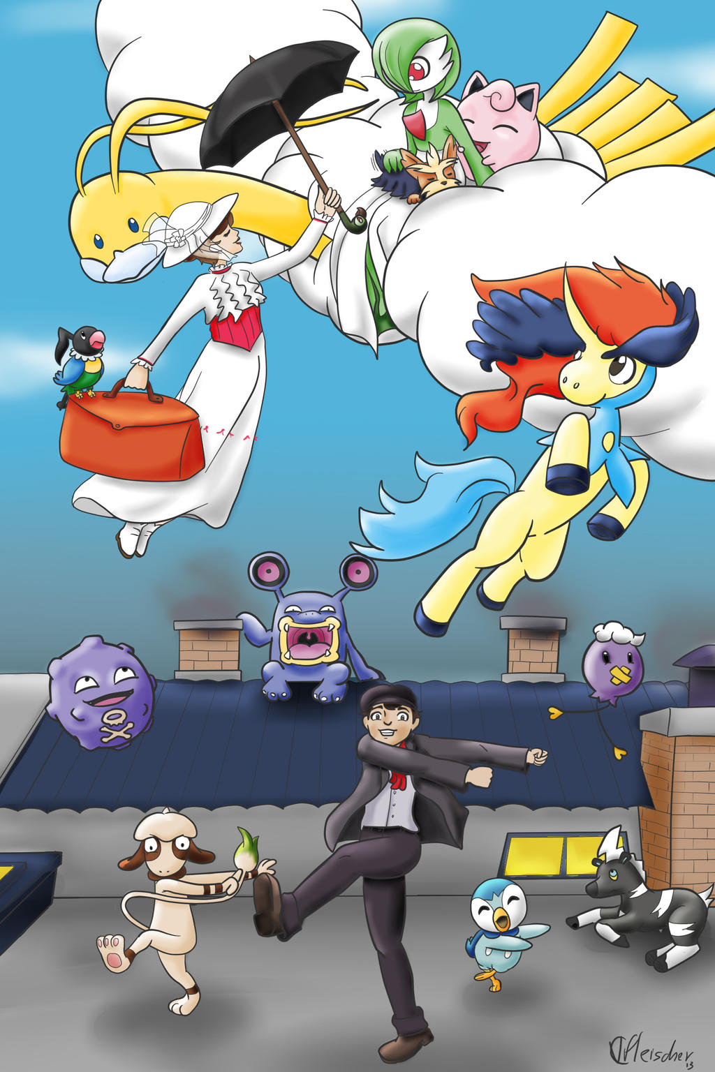 Mary Poppins and Bert's Pokemons