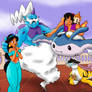 Aladdin and Jasmine's Team