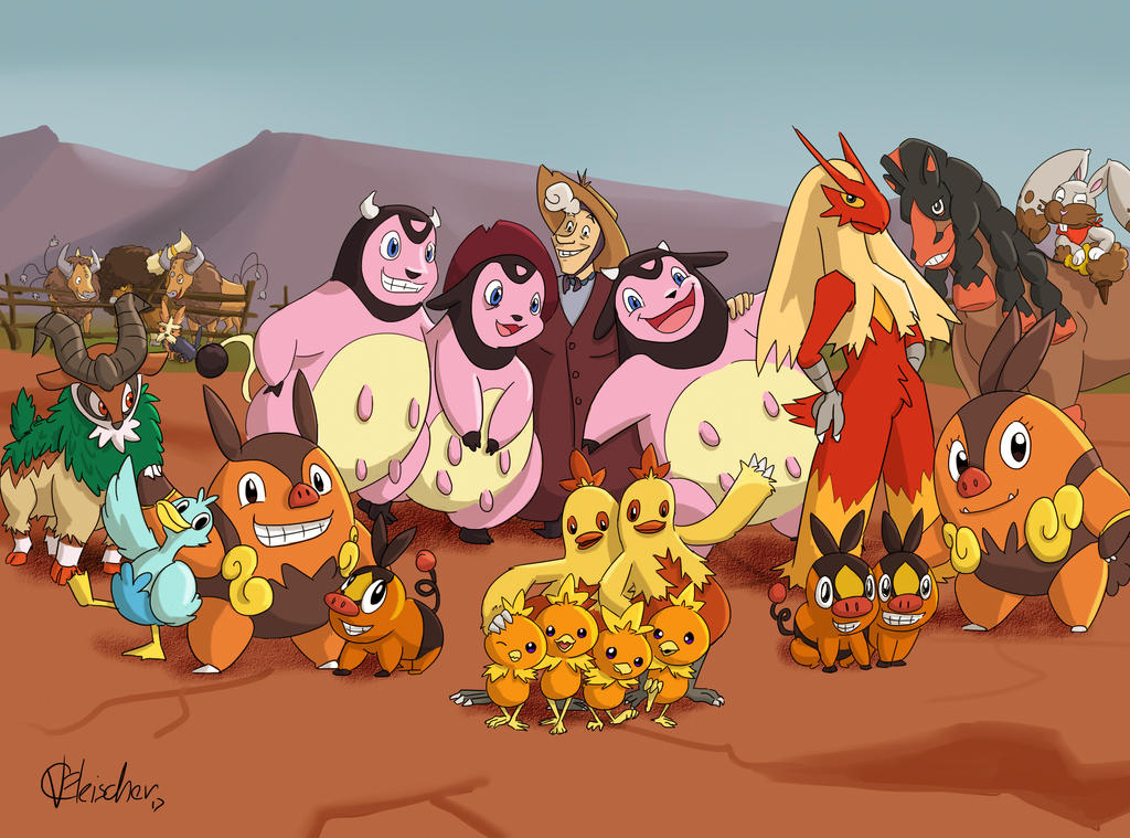 Pokemon Ranch by VibaFleischer on DeviantArt