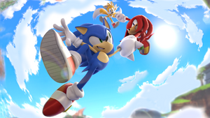 We're Sonic Heroes!