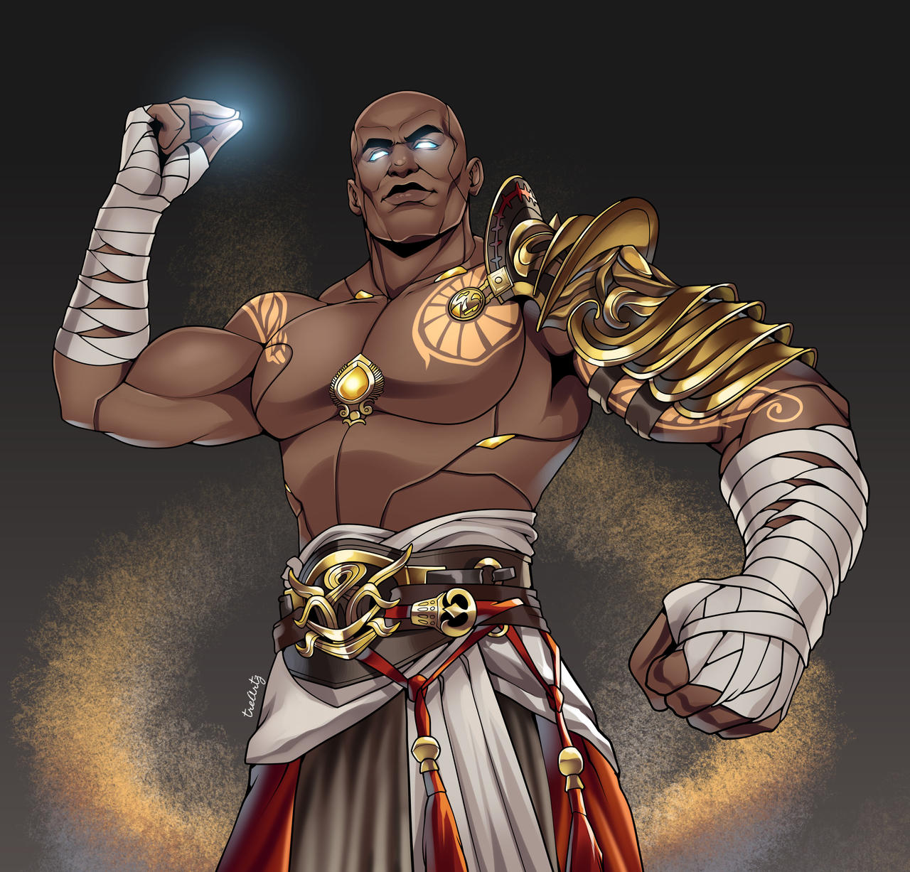 Geras from Mortal Kombat 1 by treArtz on DeviantArt