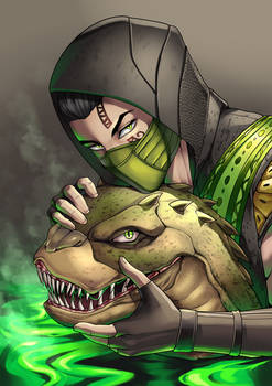 Reptile from Mortal Kombat 1