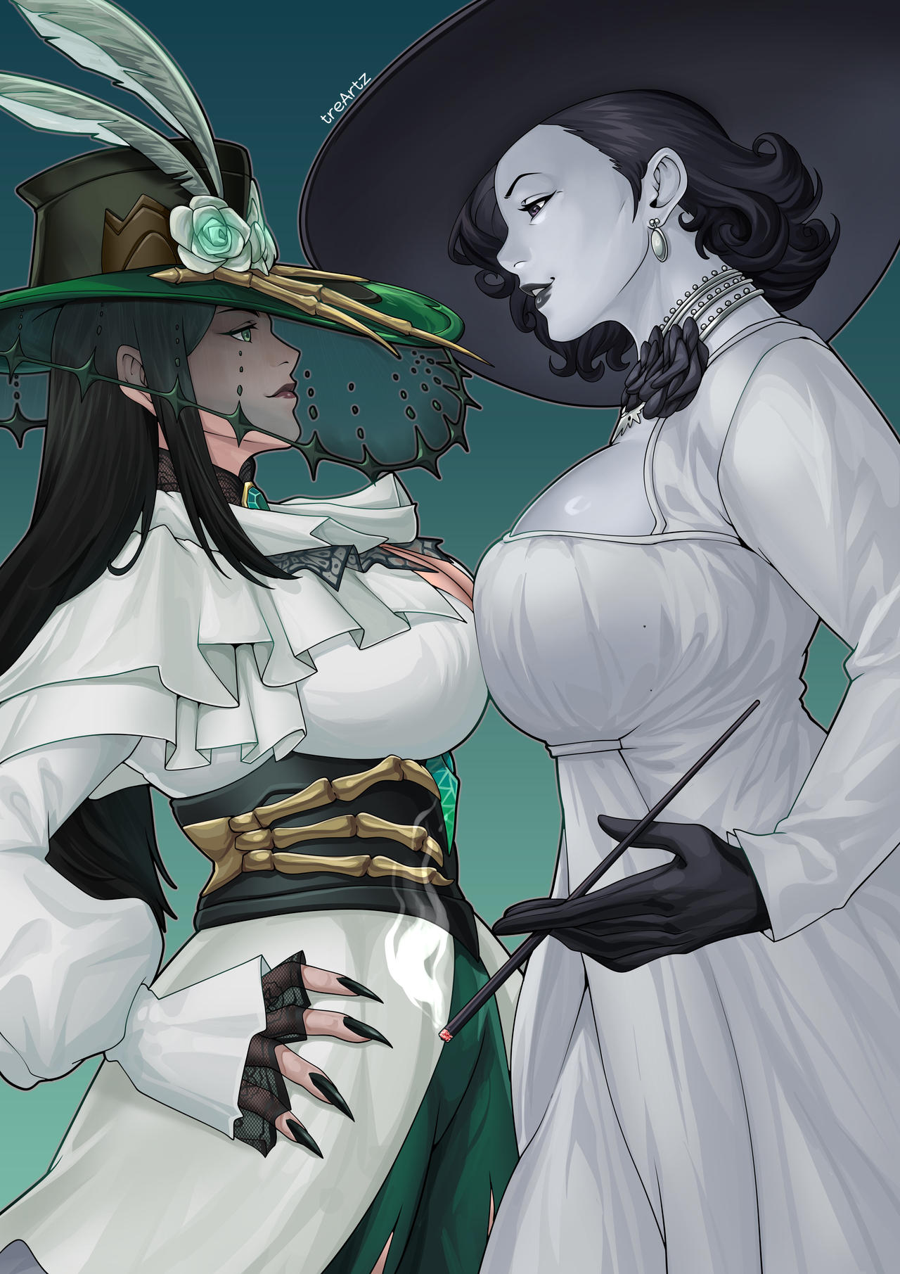 Hela and Lady D