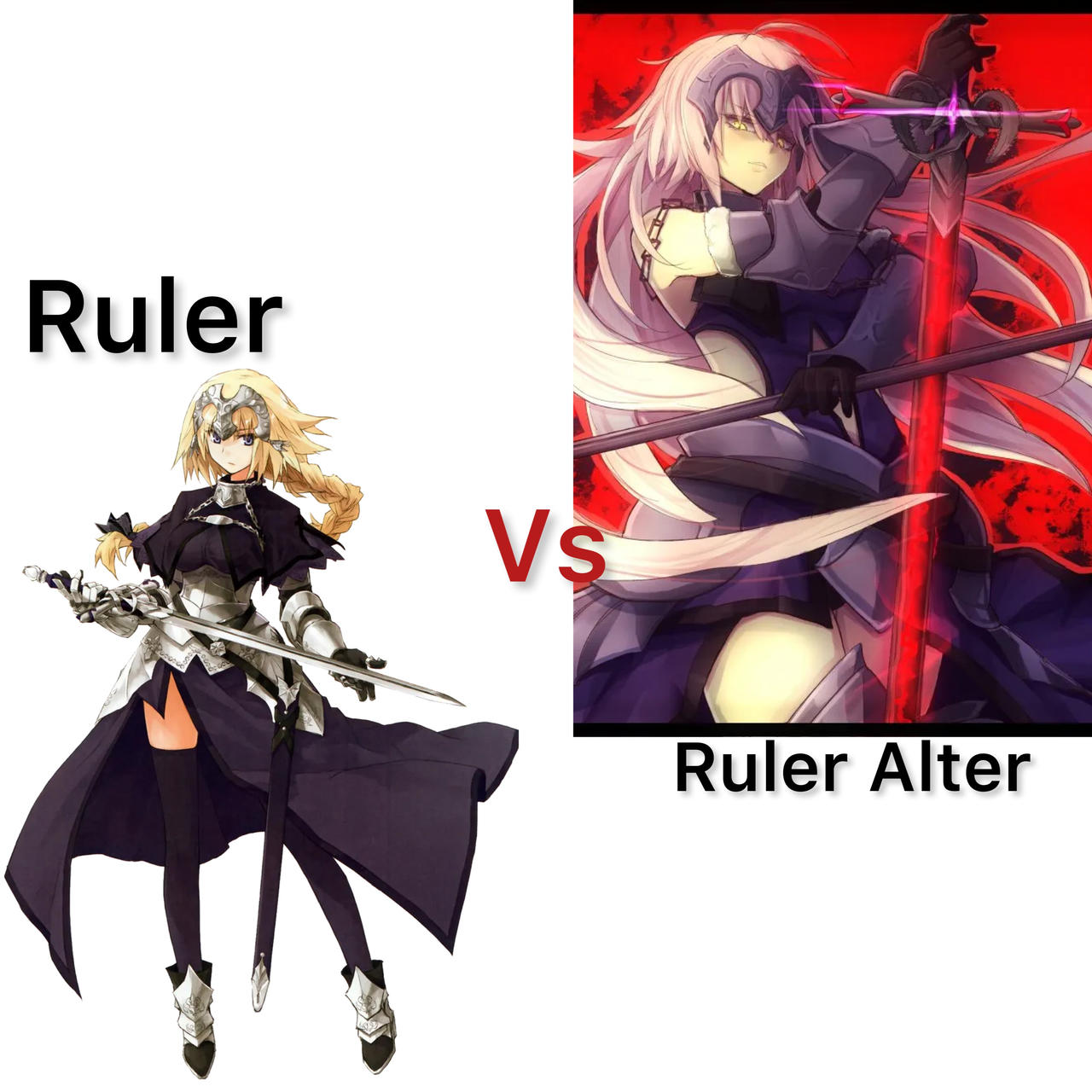 Ruler Vs Ruler Alter by Morphbreaker on DeviantArt