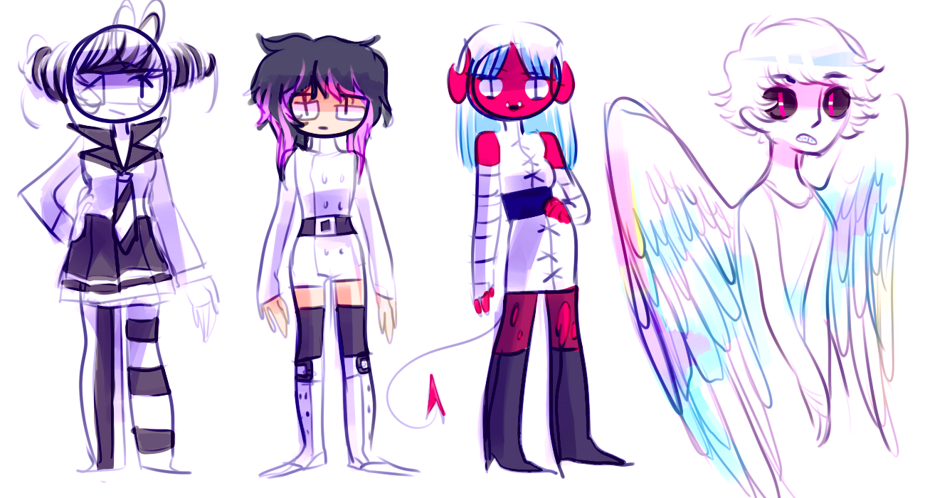 Dreamalgia character designs by dreamalgia on DeviantArt